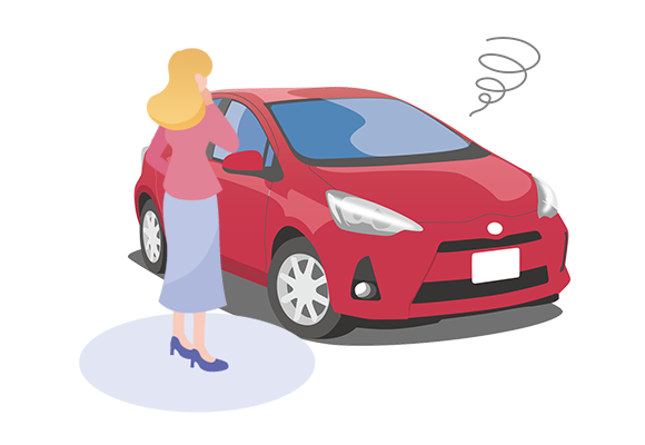 車から異音がしたり、運転していて違和感がある
